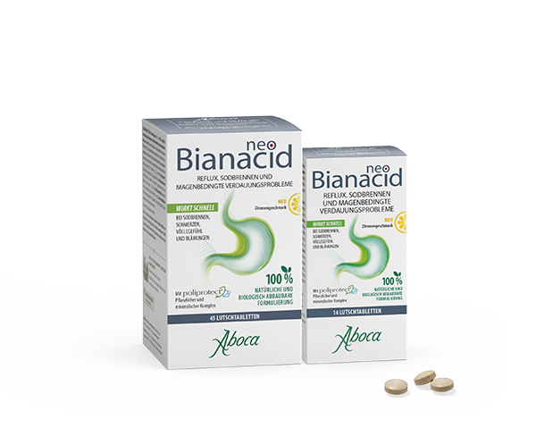 Neobianacid Tabletten Zitronengeschmack / Aboca